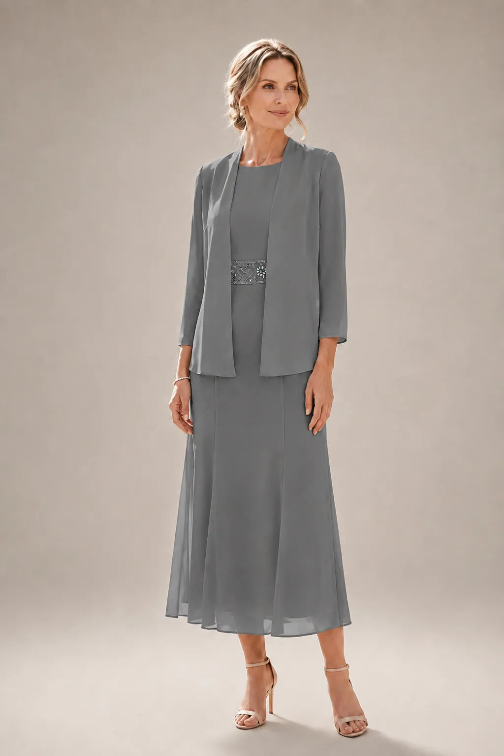 Elodie | Flowing Chiffon Dress for Special Occasions