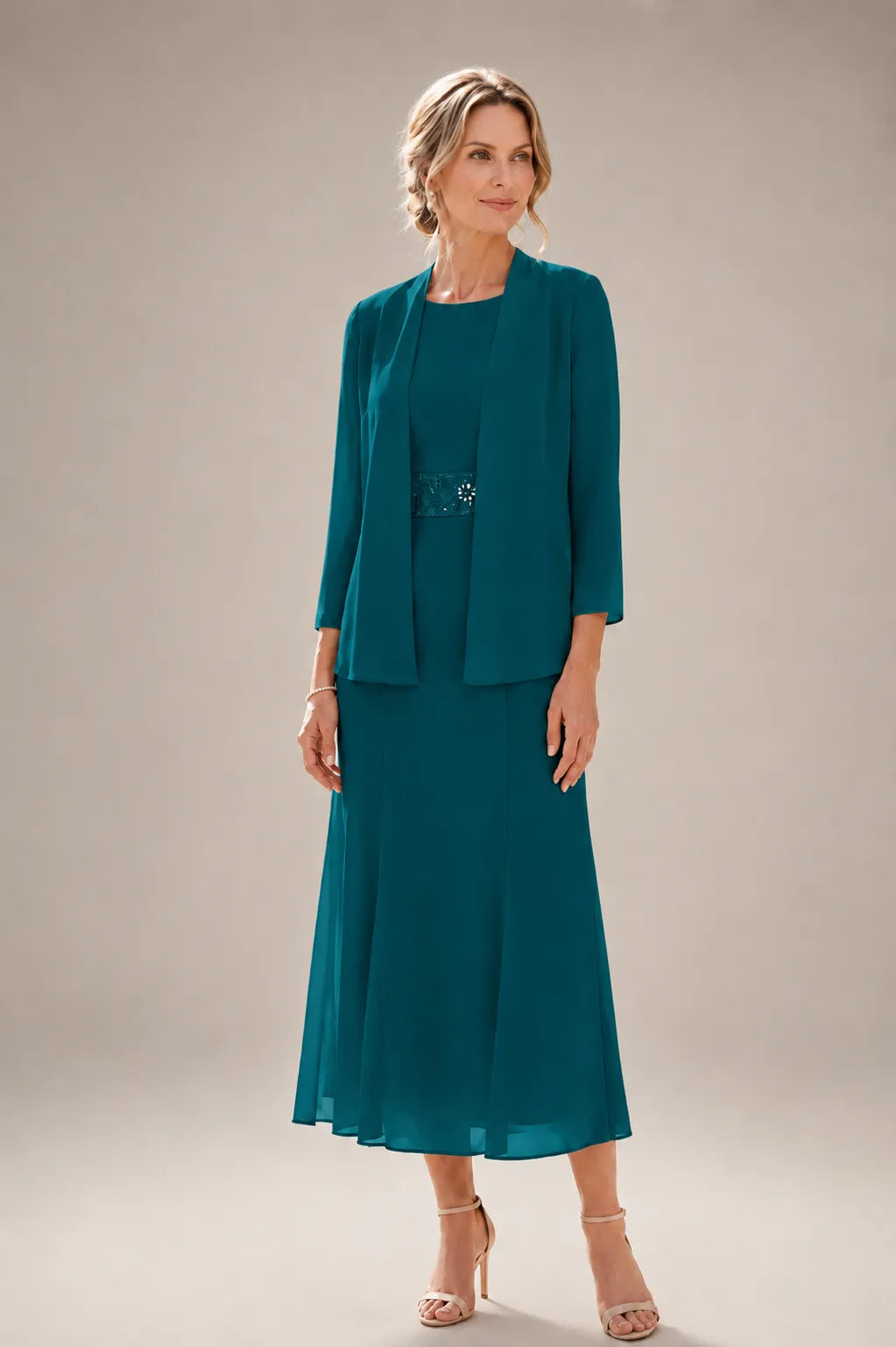 Elodie | Flowing Chiffon Dress for Special Occasions