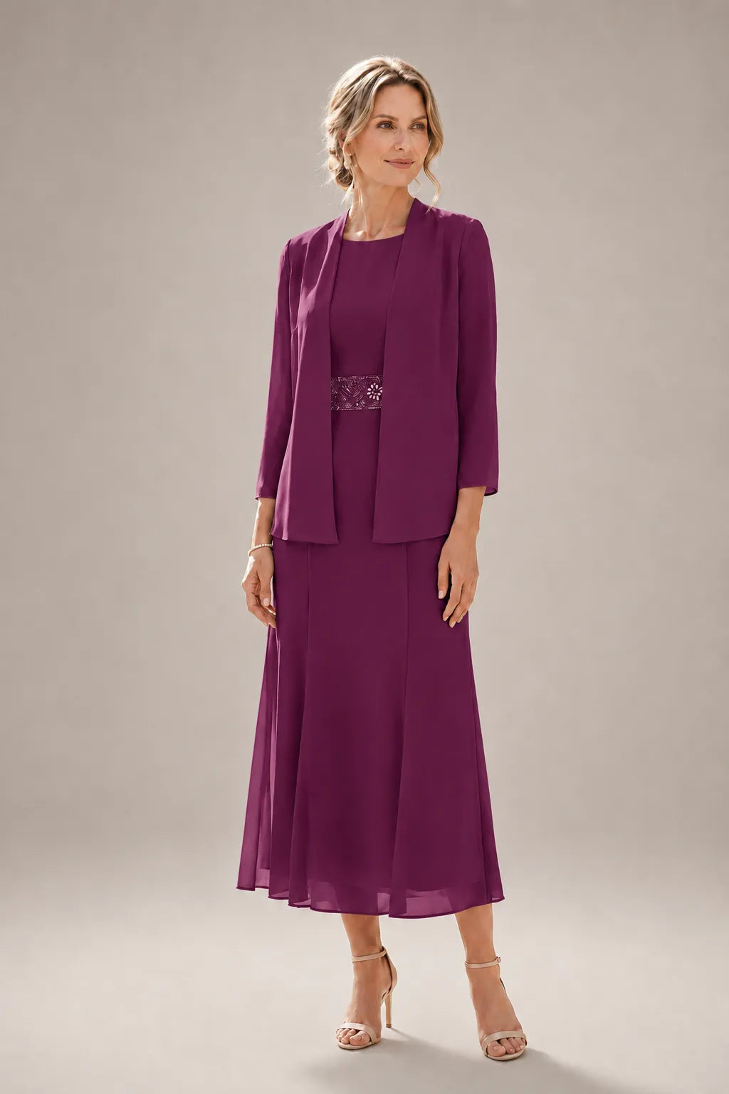 Elodie | Flowing Chiffon Dress for Special Occasions