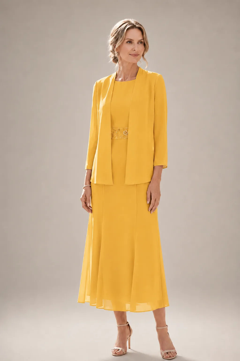 Elodie | Flowing Chiffon Dress for Special Occasions