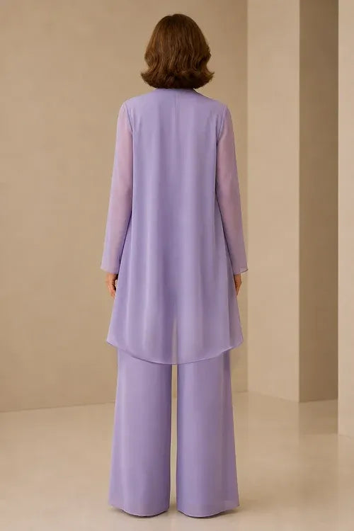 Veerle | Elegant Chiffon Pantsuit