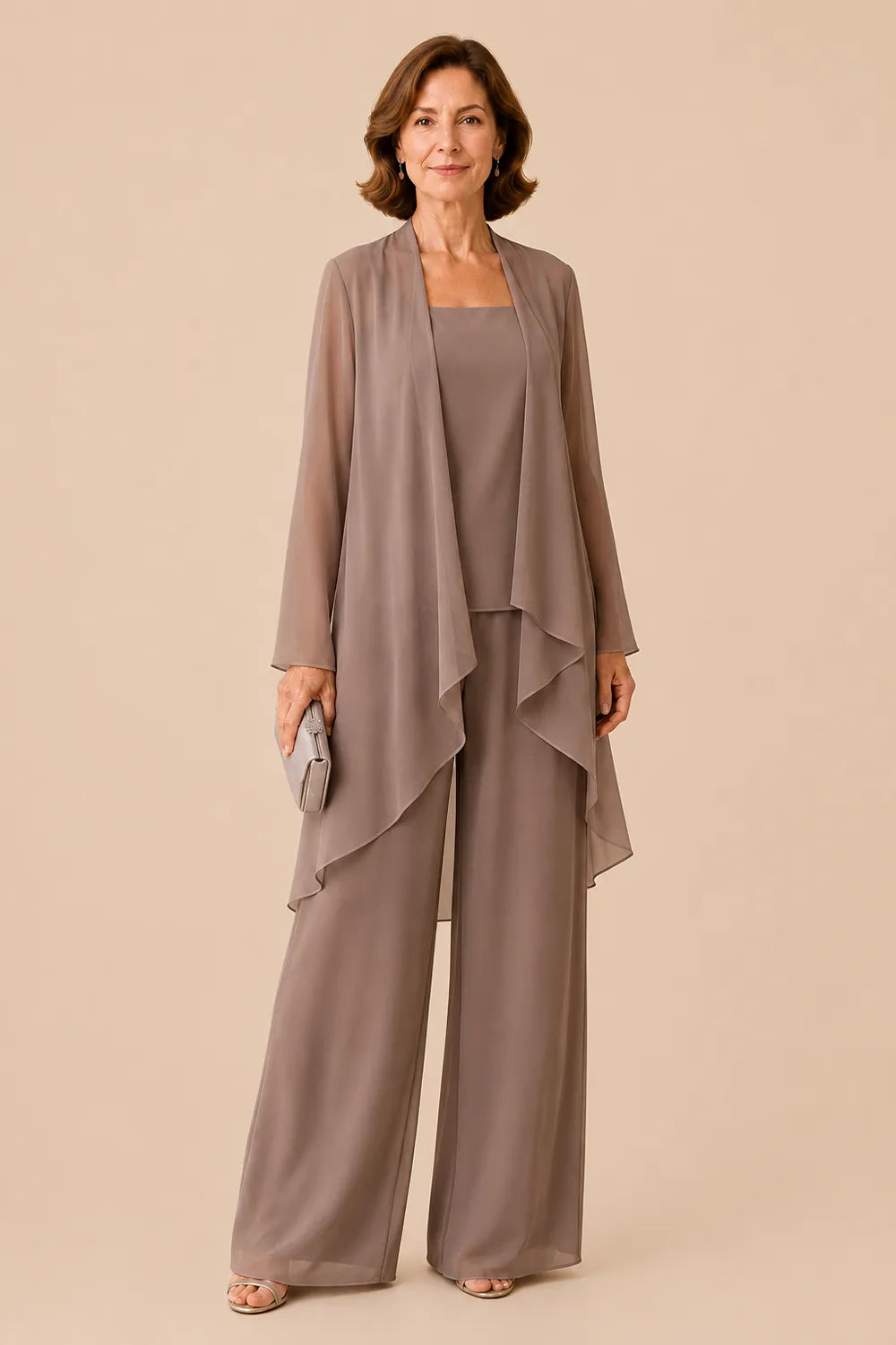 Veerle | Elegant Chiffon Pantsuit