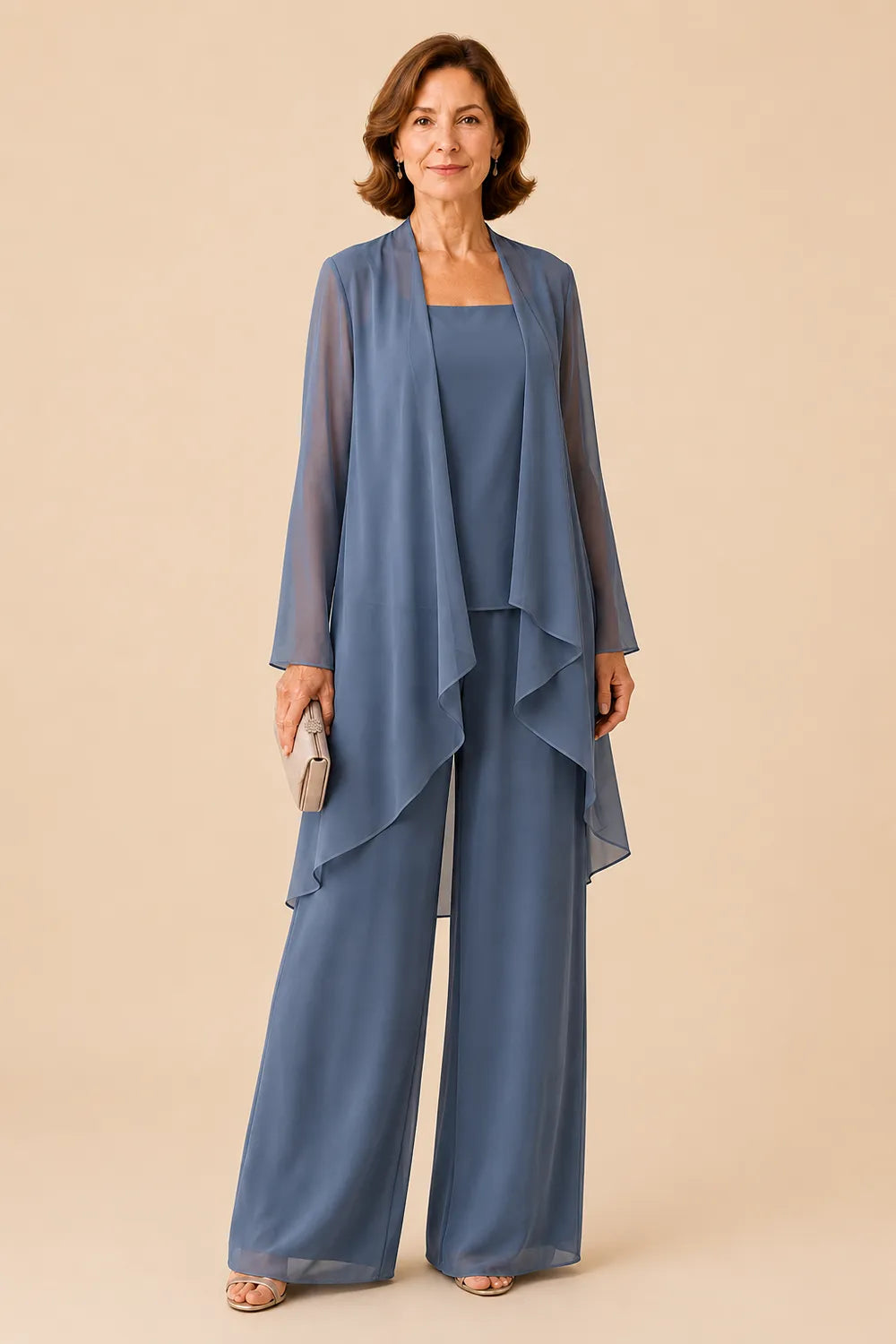 Veerle | Elegant Chiffon Pantsuit