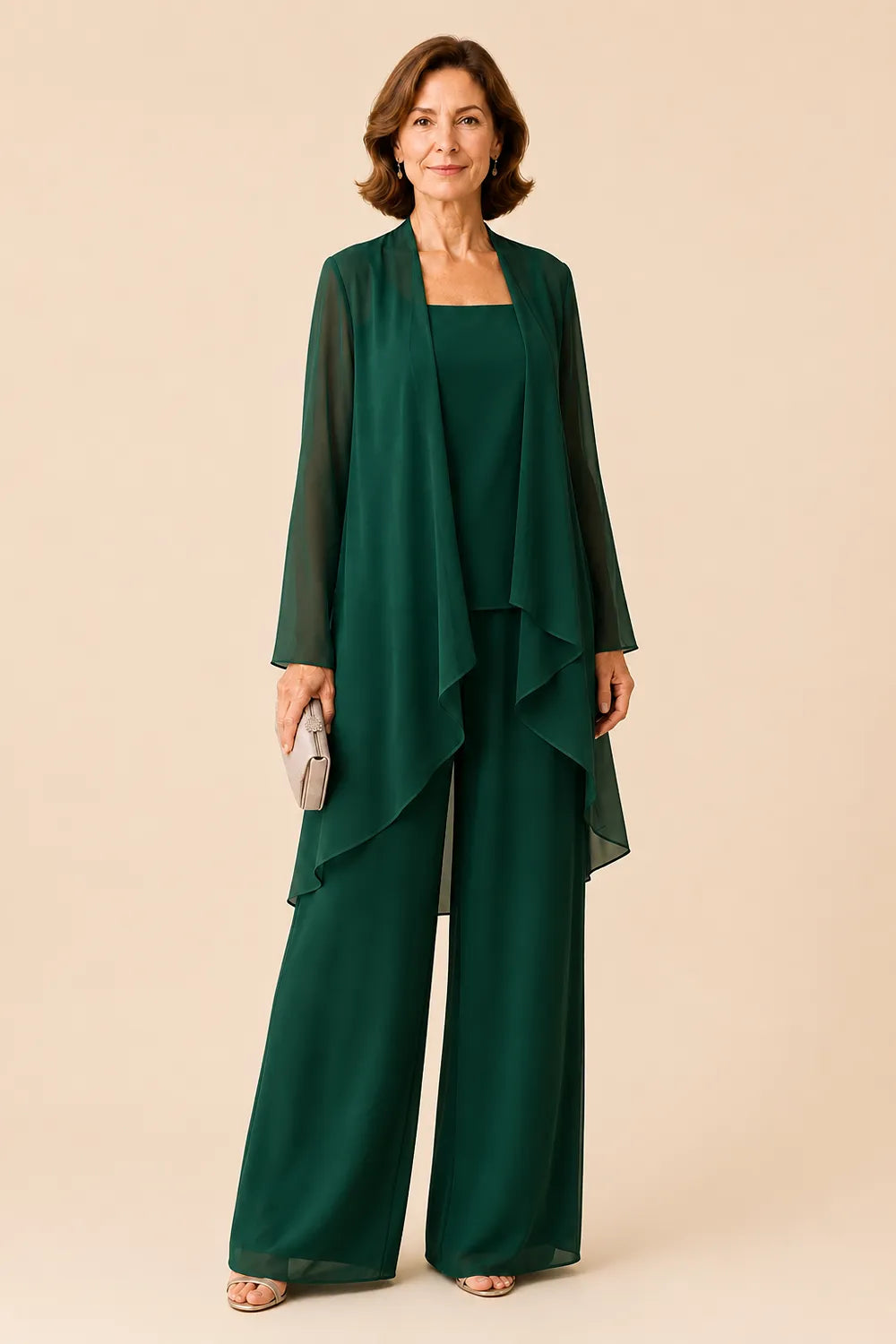 Veerle | Elegant Chiffon Pantsuit
