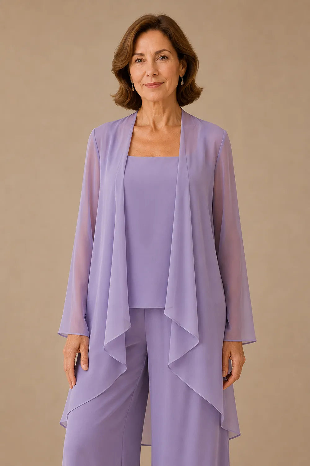 Veerle | Elegant Chiffon Pantsuit