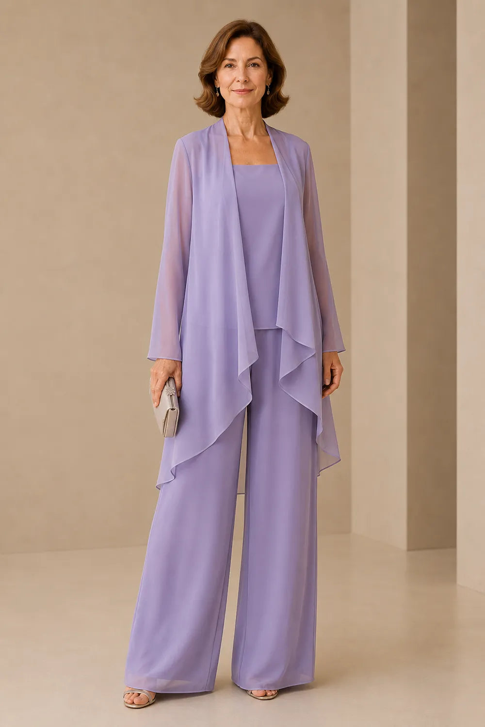 Veerle | Elegant Chiffon Pantsuit