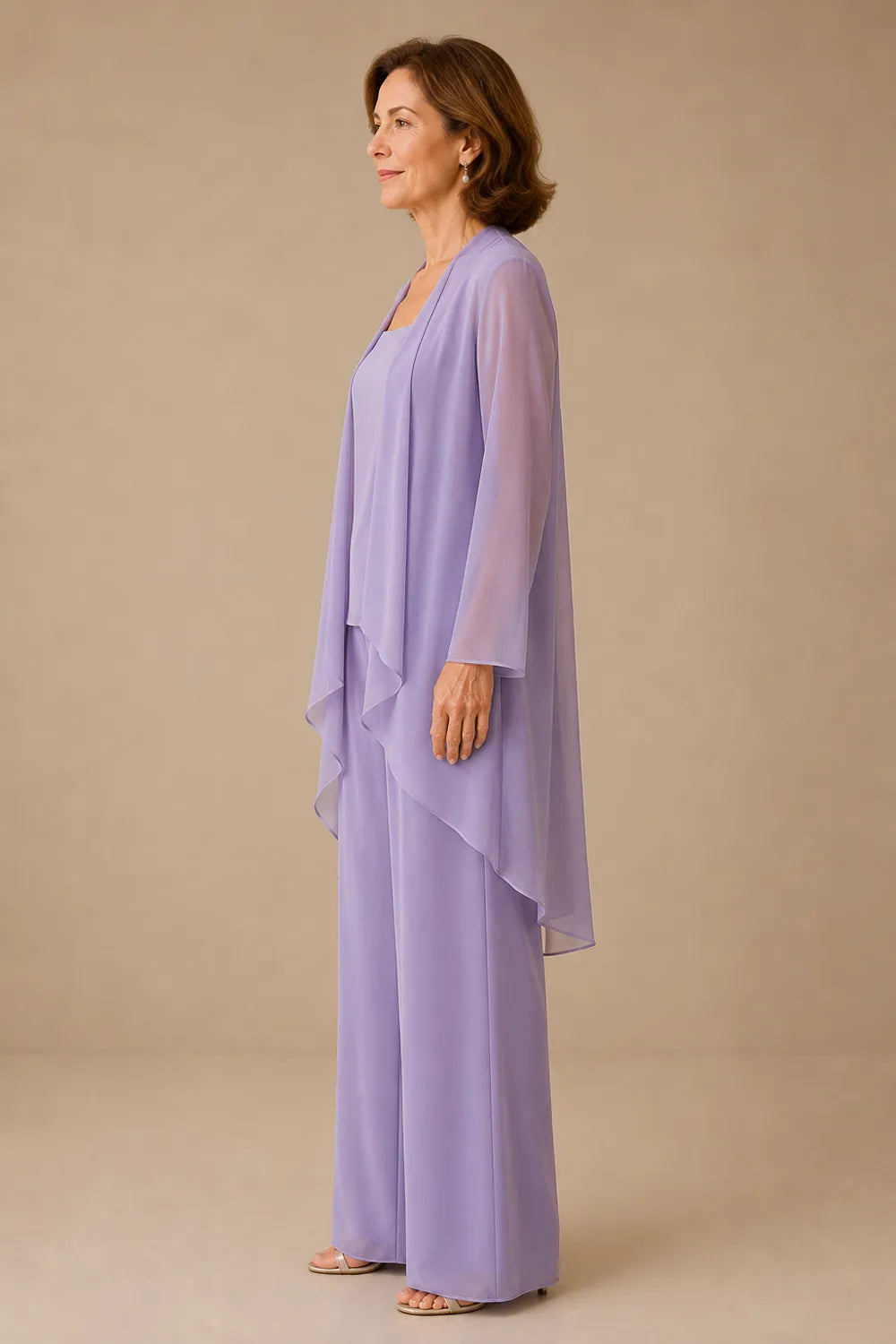 Veerle | Elegant Chiffon Pantsuit