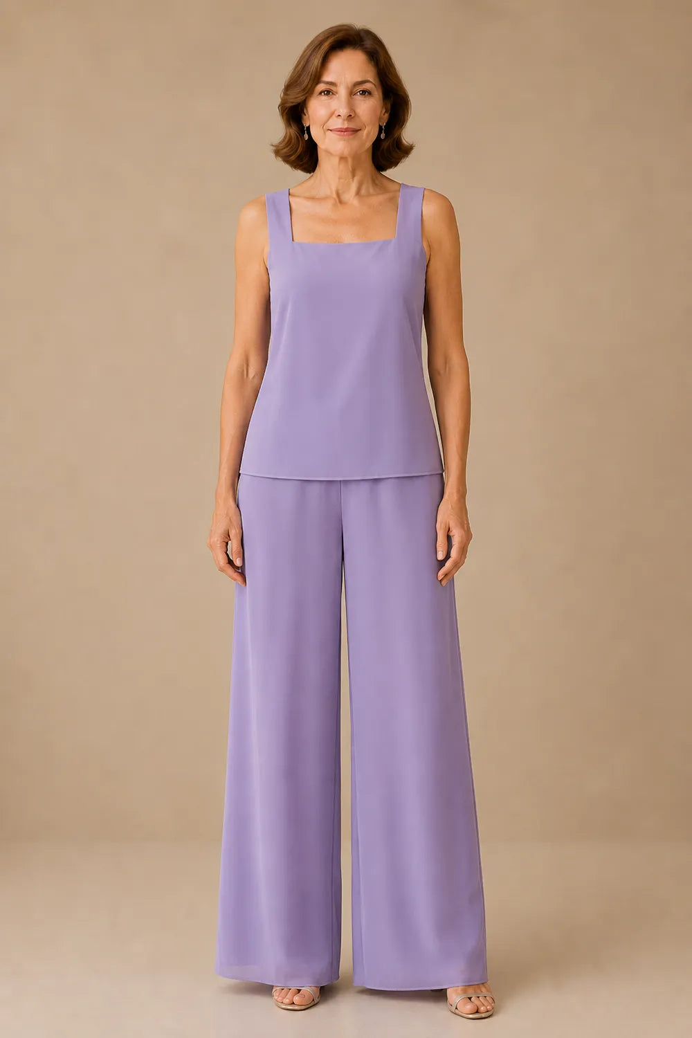 Veerle | Elegant Chiffon Pantsuit