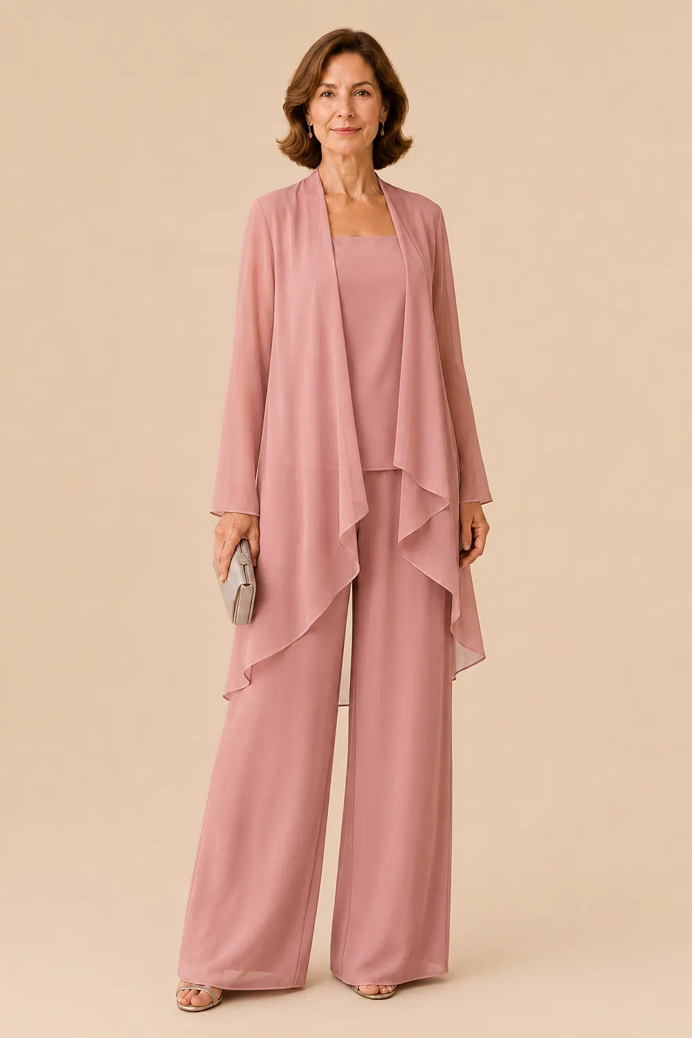 Veerle | Elegant Chiffon Pantsuit