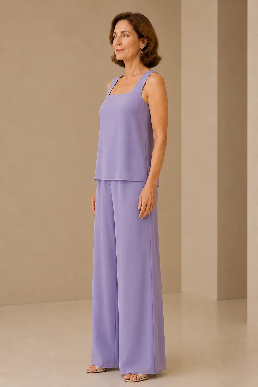 Veerle | Elegant Chiffon Pantsuit
