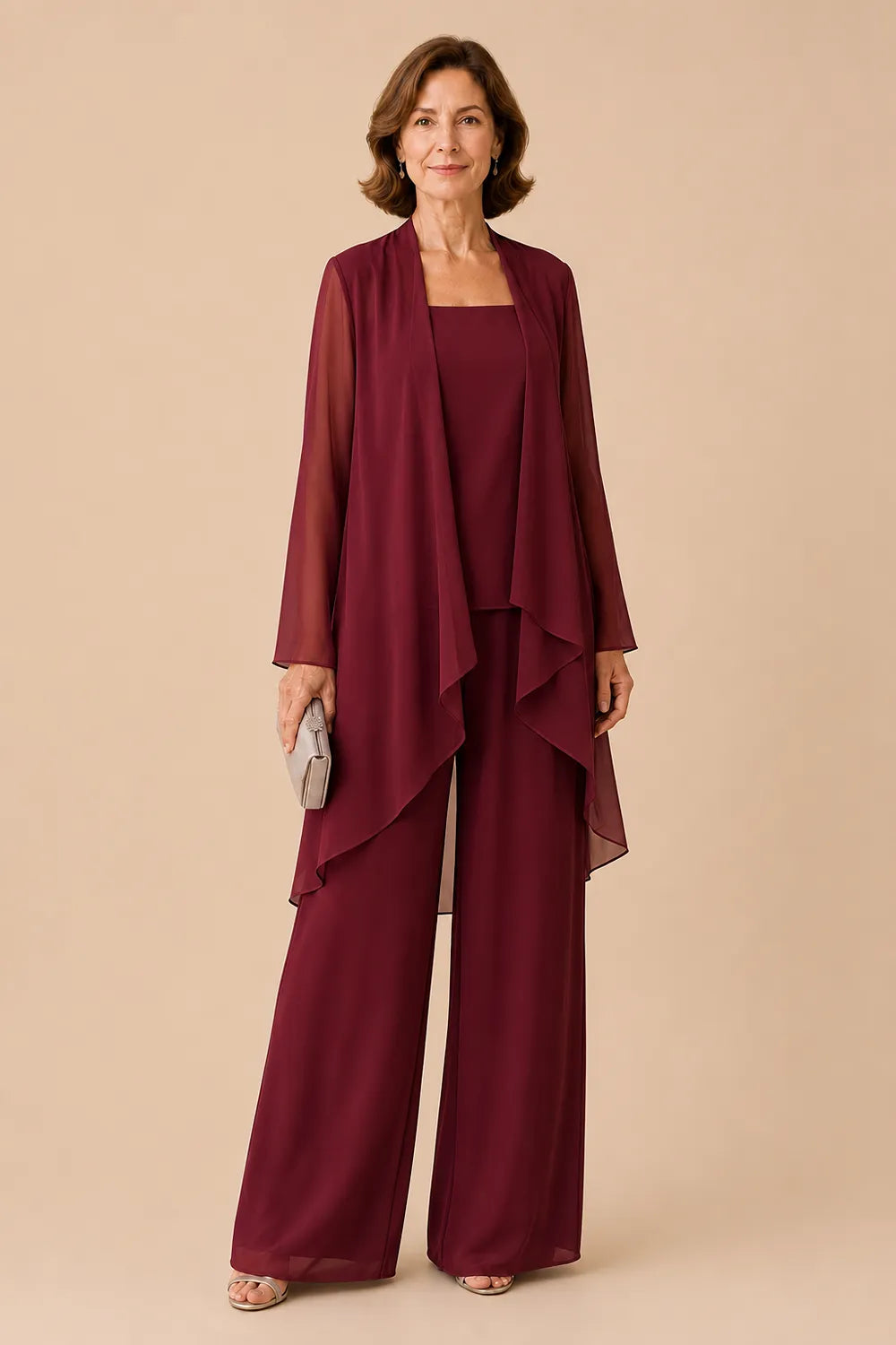 Veerle | Elegant Chiffon Pantsuit