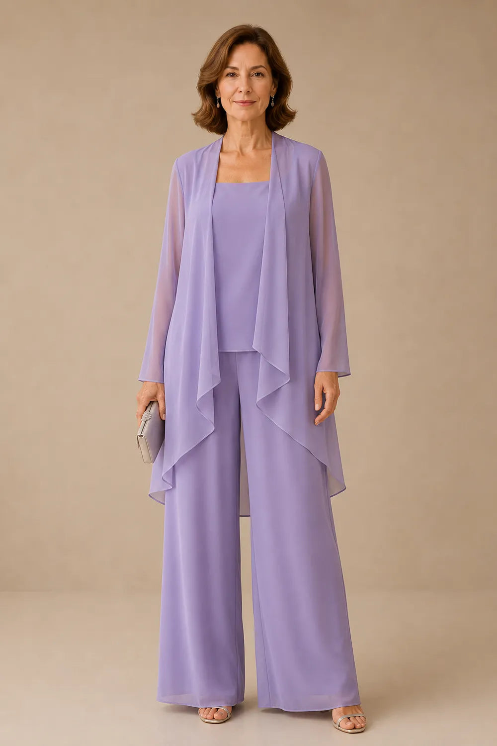 Veerle | Elegant Chiffon Pantsuit