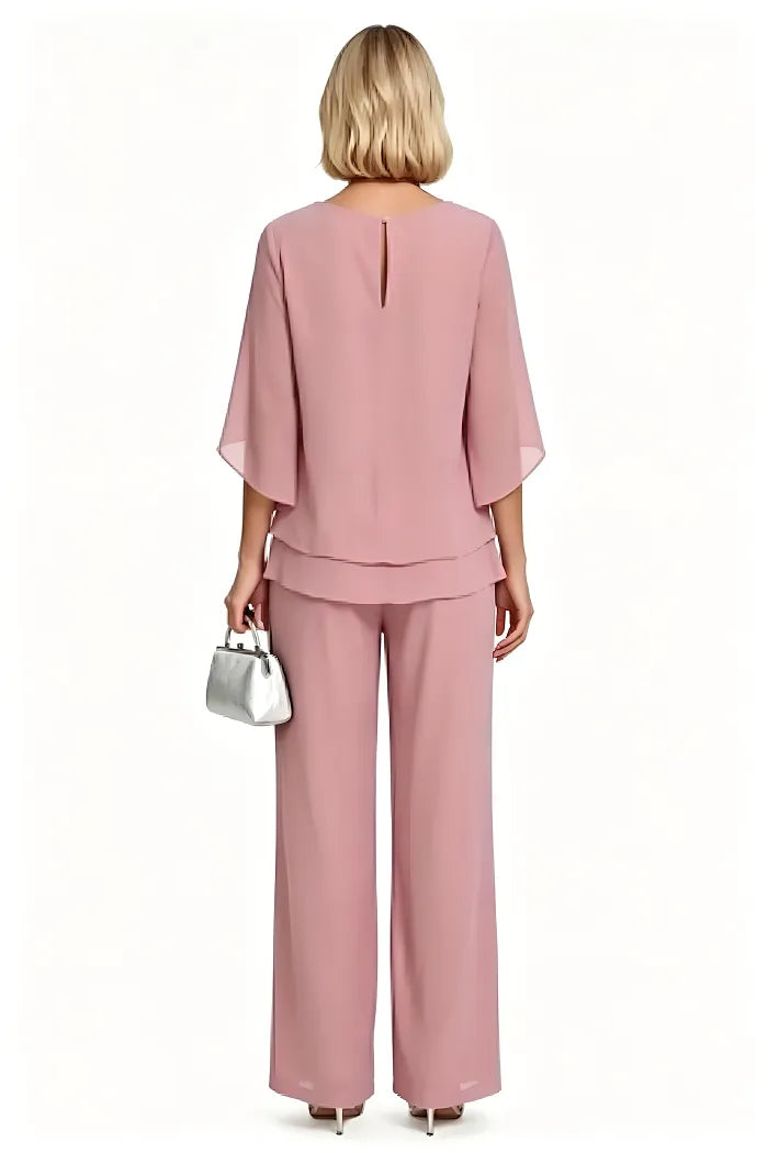 Petra | Refined Formal Pant Set with Loose Fit
