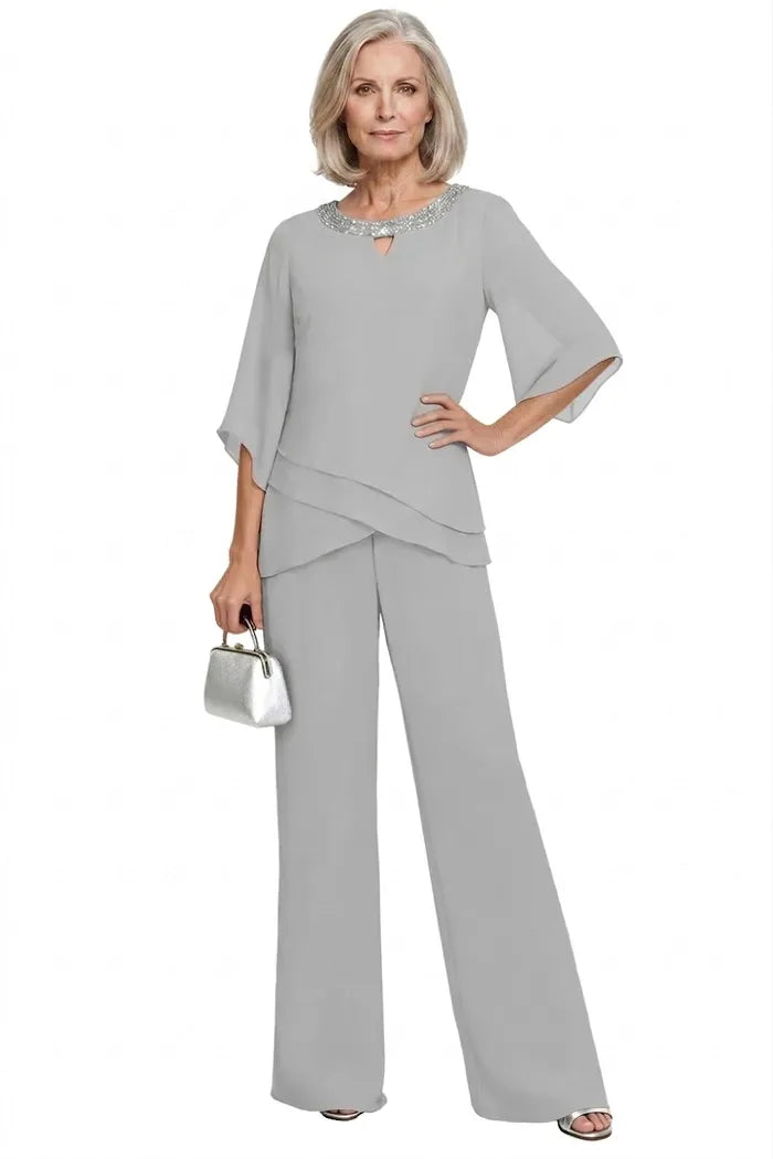 Petra | Refined Formal Pant Set with Loose Fit