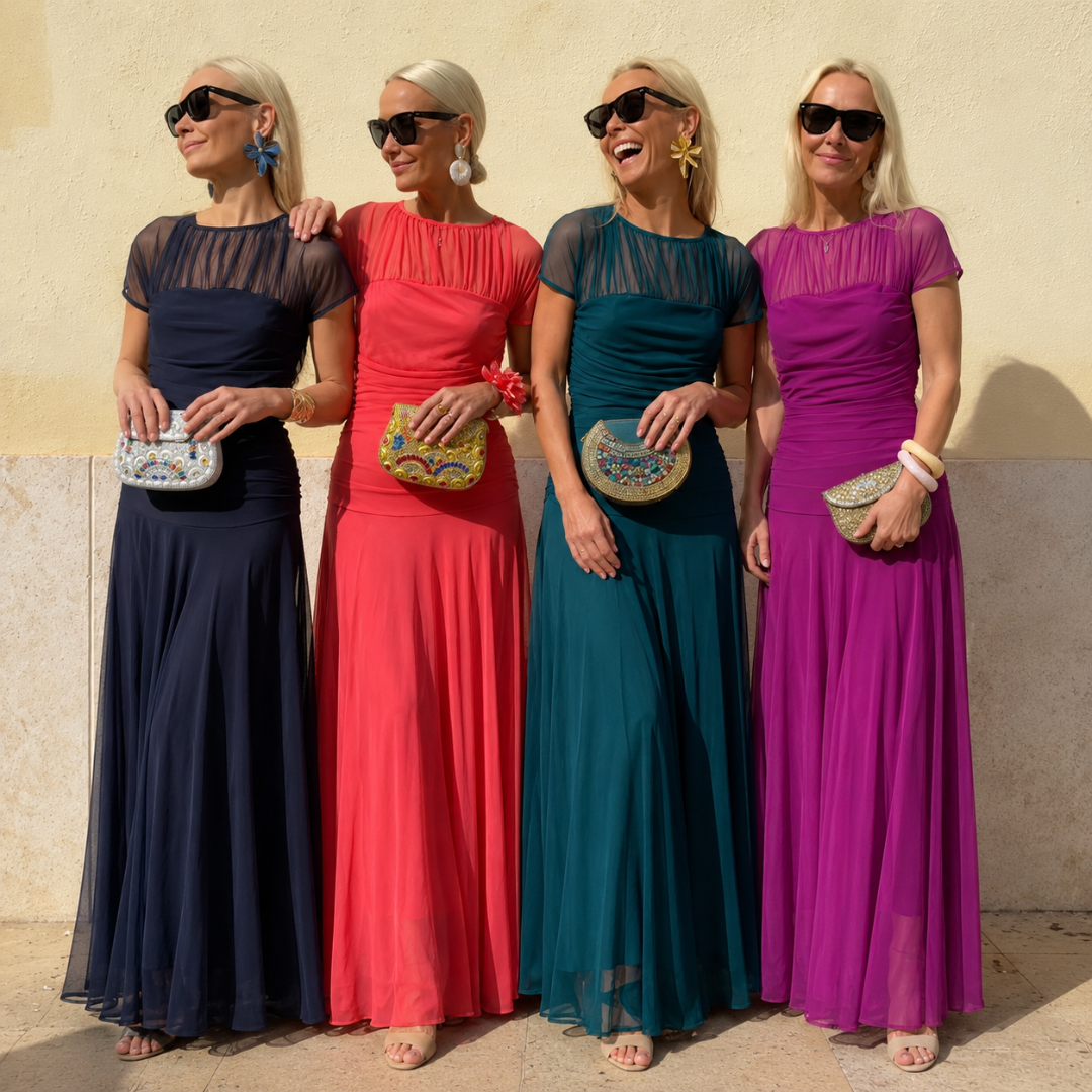Lauren™ | Elegant Chiffon Dress