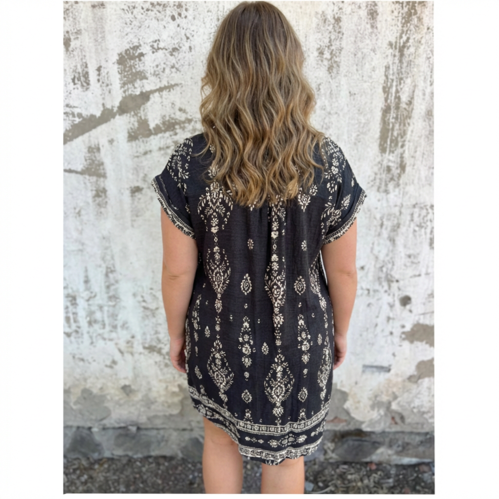 Vintage Bohemian Dress - Mira Collection