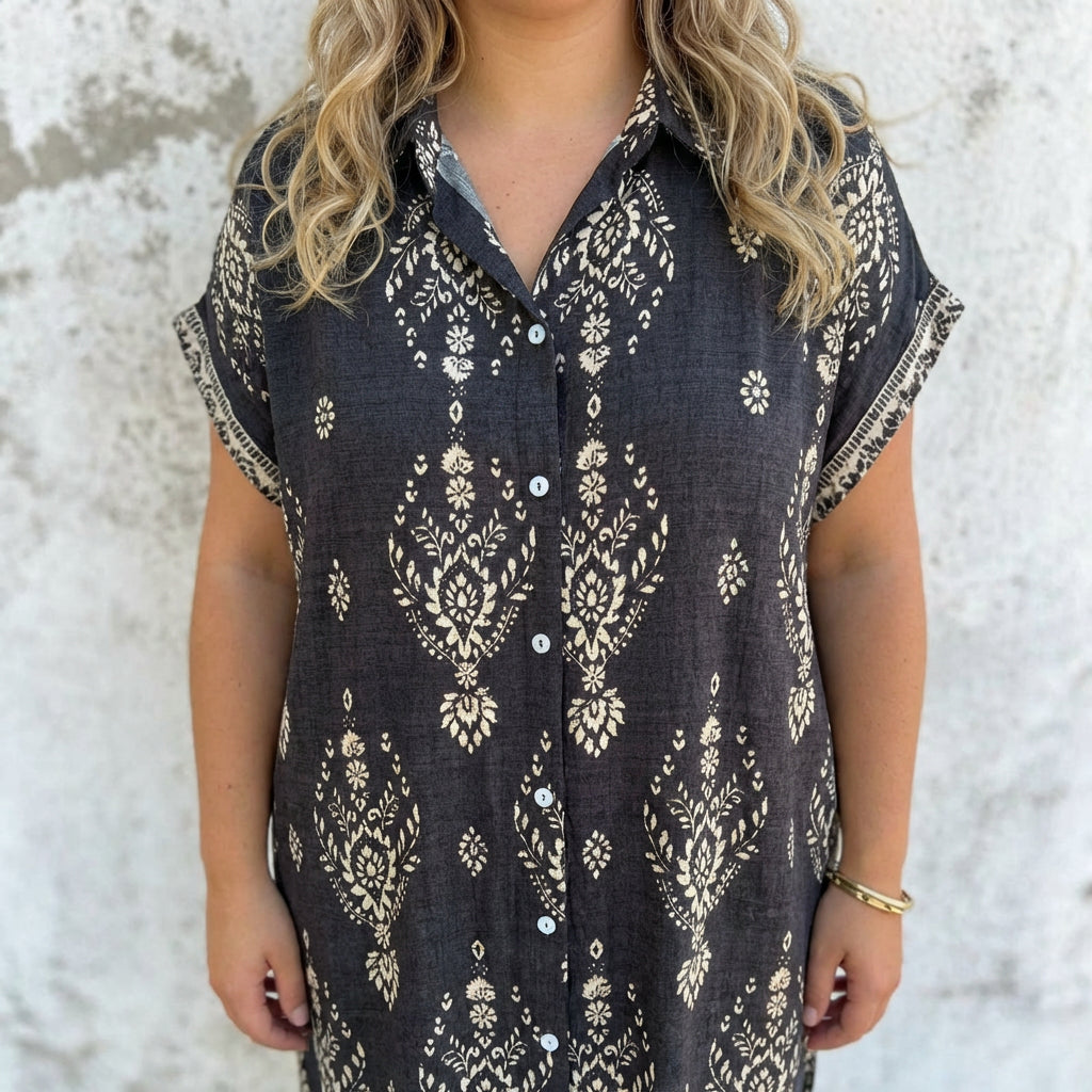 Vintage Bohemian Dress - Mira Collection