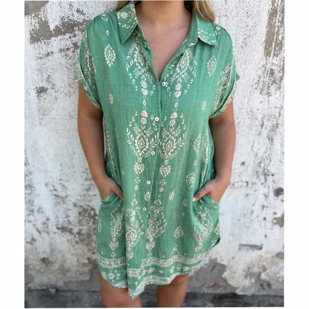 Vintage Bohemian Dress - Mira Collection
