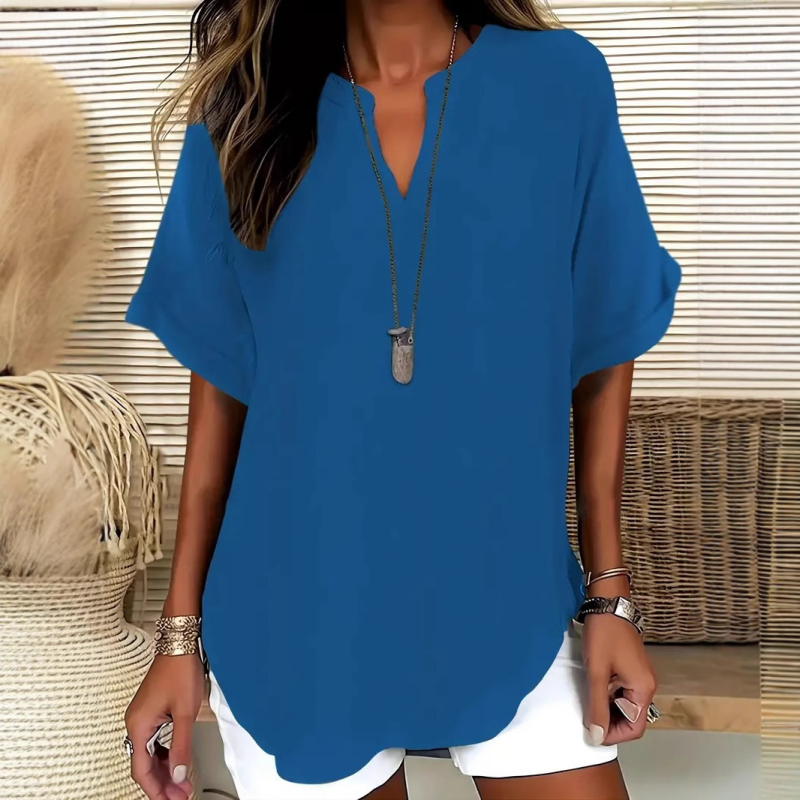 Véronique | V-Neck Blouse