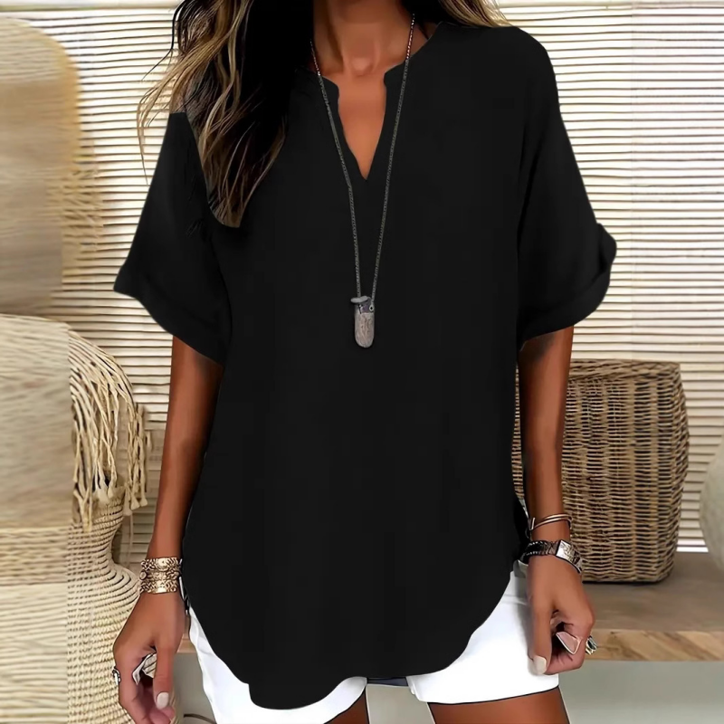 Véronique | V-Neck Blouse