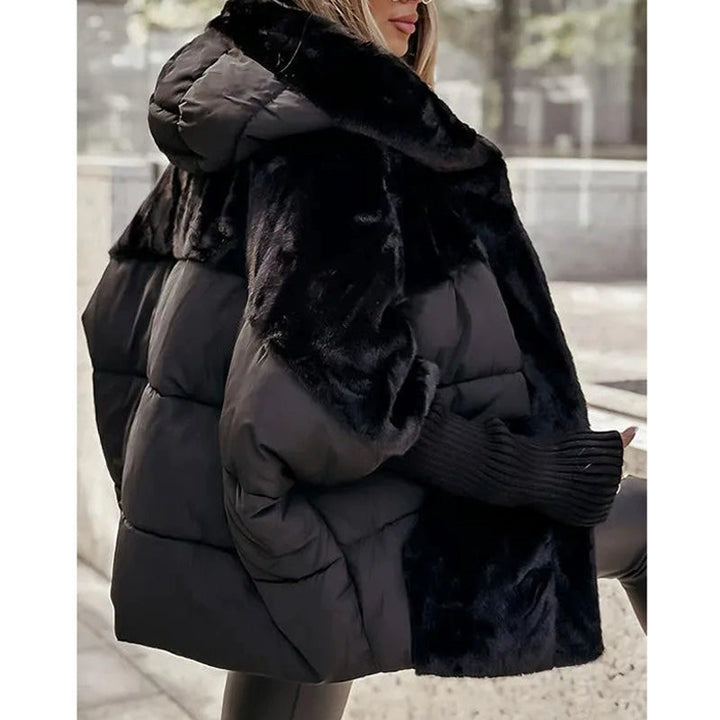 Marcelle | Women's Sleek Silhouette Faux Fur Puffer Jacket