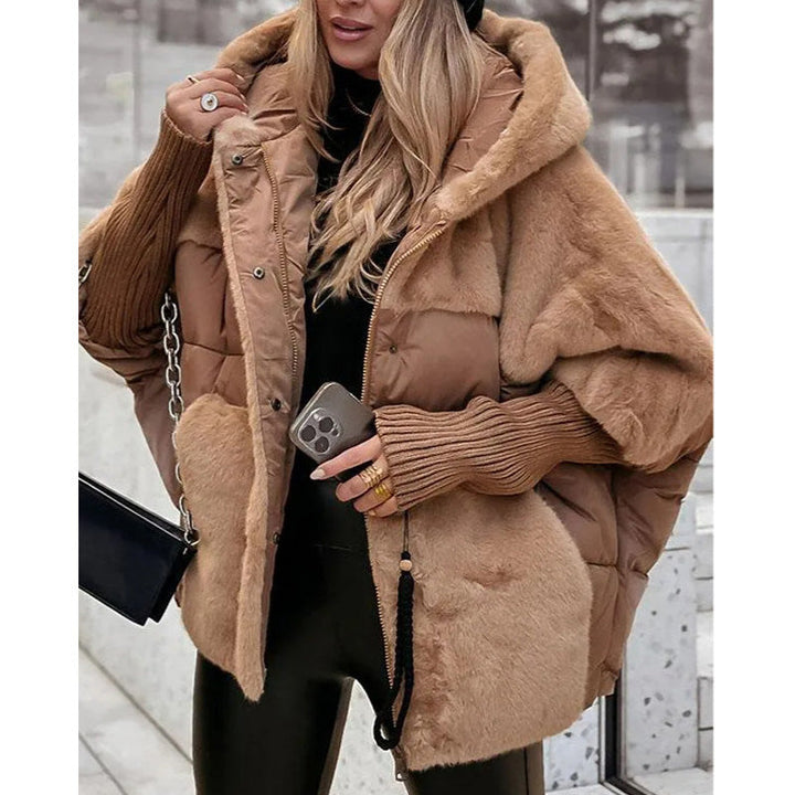 Marcelle | Women's Sleek Silhouette Faux Fur Puffer Jacket