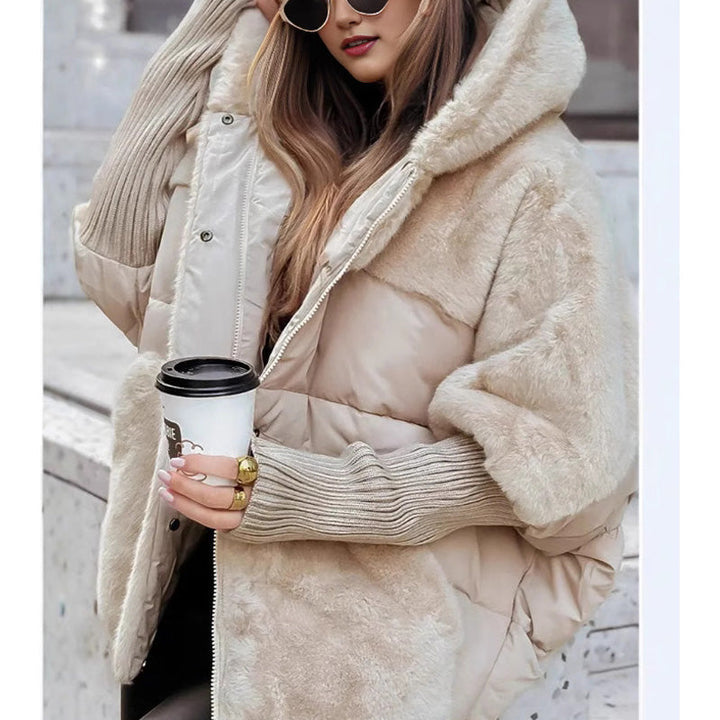 Marcelle | Women's Sleek Silhouette Faux Fur Puffer Jacket