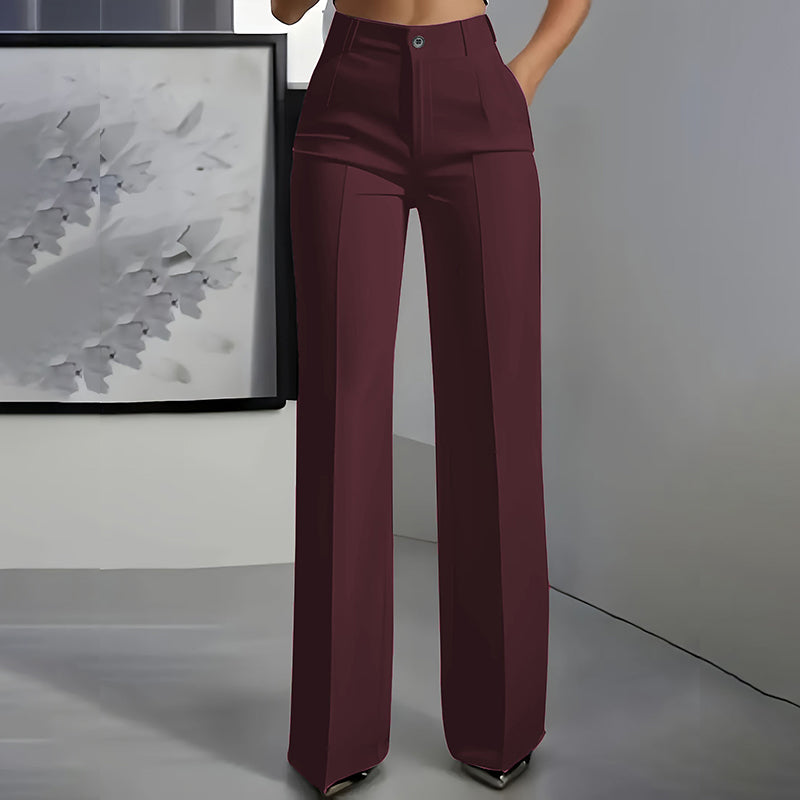 Amelia - High-Waisted Trousers