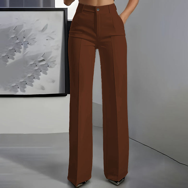 Amelia - High-Waisted Trousers