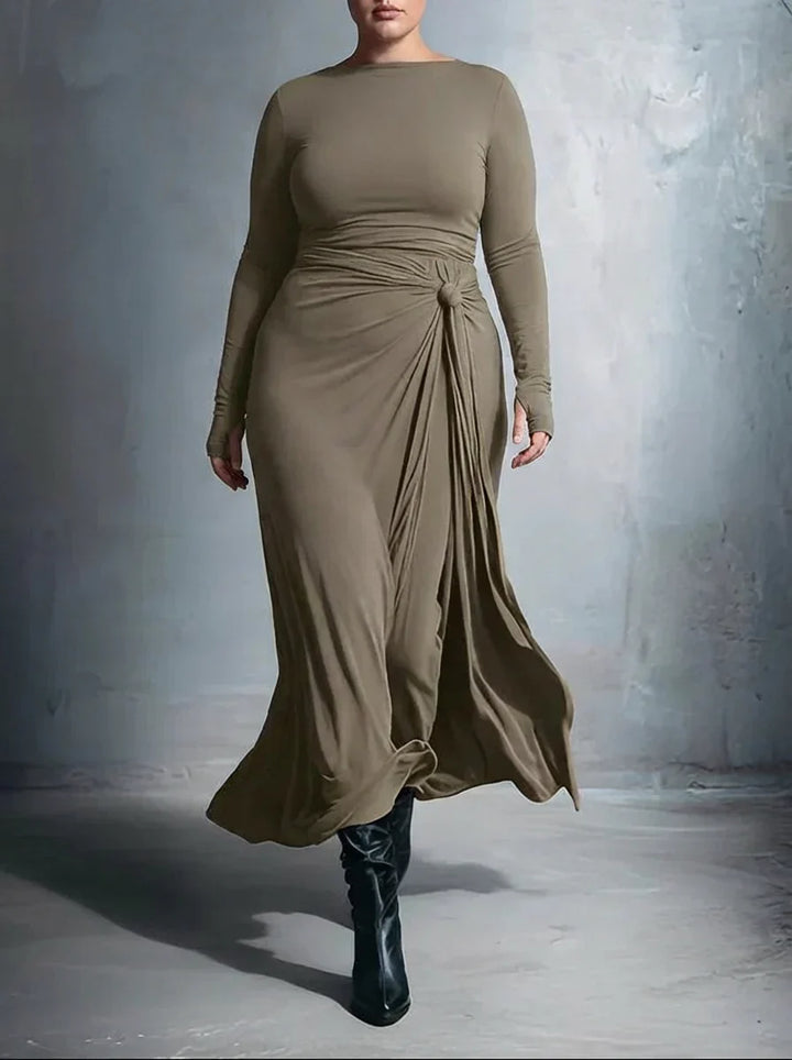 Anaïs ❘ Side Knot Maxi Dress