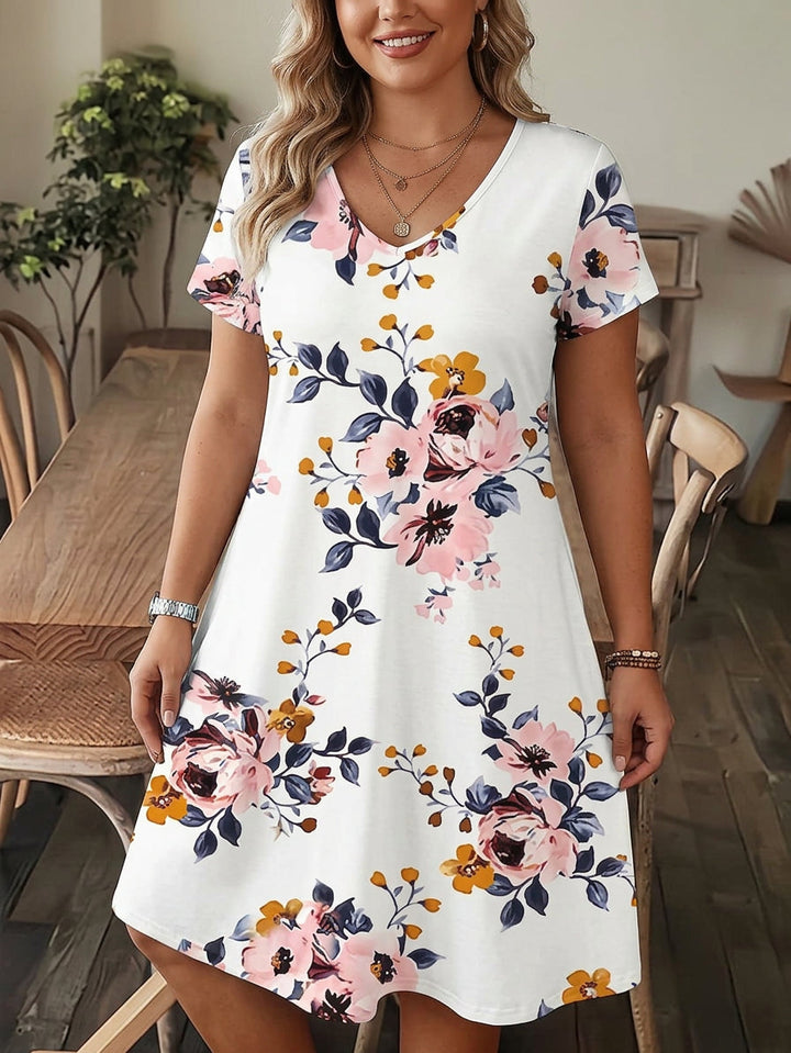 Colette - Floral Print Dress