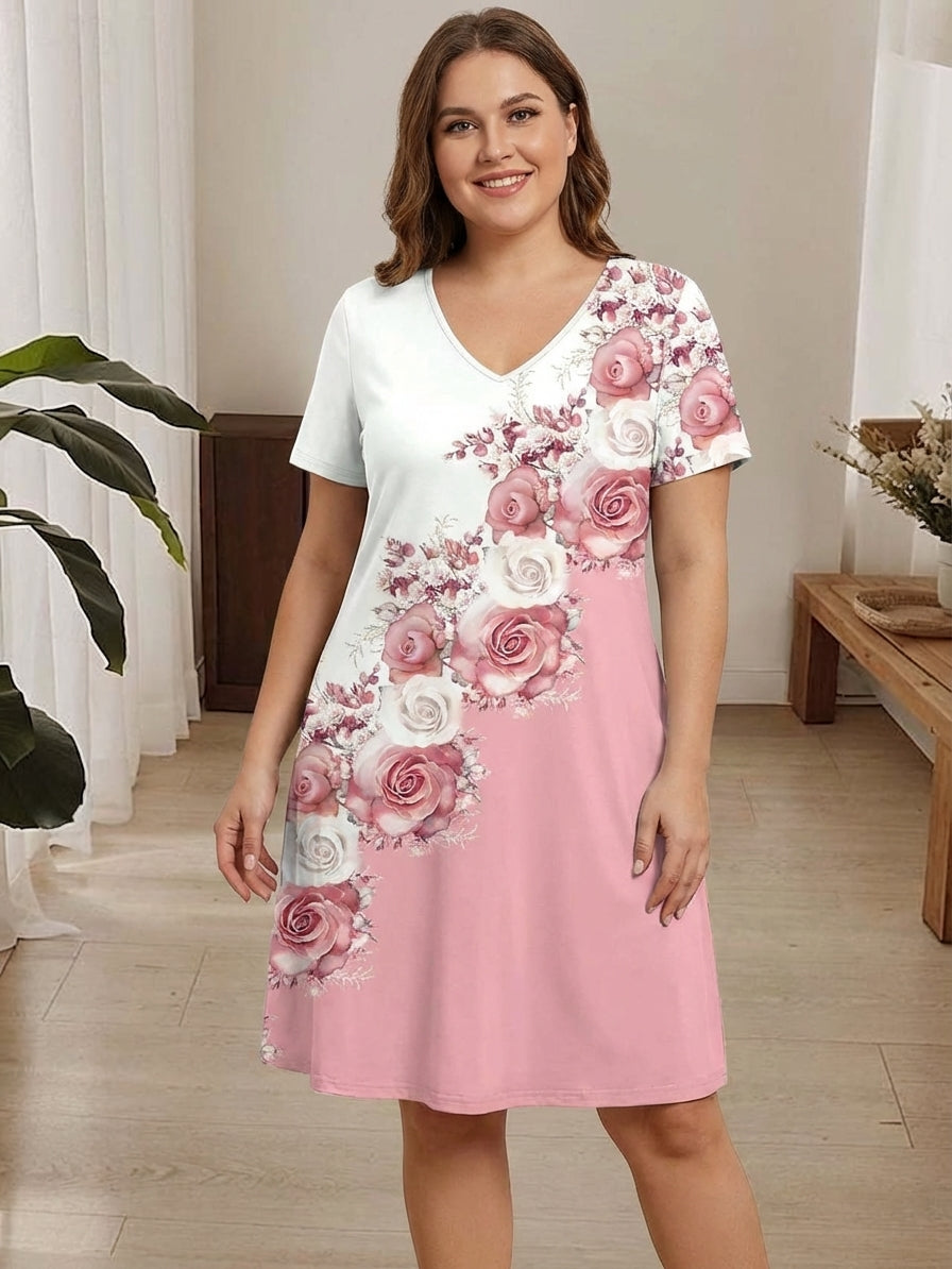 Colette - Floral Print Dress