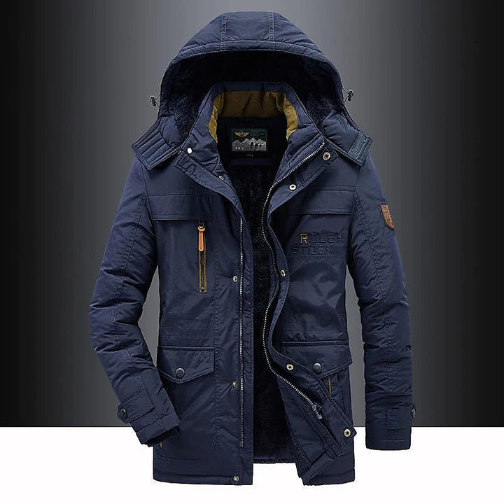 Women's Insulated Padded Parka Jacket | Regular Fit | Fur-Trimmed Hood & Zip Pockets | Cozy Winter Outerwear